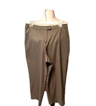 Capris Pants Tail  Women&#39;s  8 Olive Green Cropped High Rise Golf Vintage - $14.05