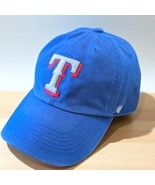 Forty Seven Brand Texas Rangers Classic Blue MLB Embroidered Fitted Medi... - $9.85
