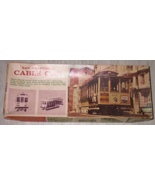 1967 Hawk San Francisco Cable Car Model Kit # 517-130 Model Kit Complete... - $14.99