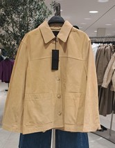 ZARA BNWT 2025. BUTTER SUEDE LEATHER JACKET LIMITED EDITION. 2969/061/725 - $229.06