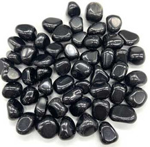 1 Lb Obsidian, Black Tumbled Stones - £42.37 GBP