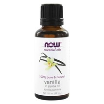 NOW Foods Vanilla in Jojoba Oil 100% Natural Vanilla, 1 Ounces - $25.45