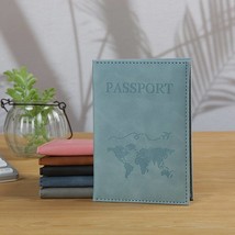 Passport Wallet Holder Travel Minimalist Slim ID Case Cover Men Women Co... - $6.38