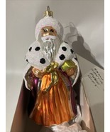 CHRISTOPHER RADKO &quot;WINTER DREAM SANTA&quot; CHRISTMAS ORNAMENT 1996 - €38,26 EUR