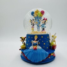 Hallmark Disney Walt&#39;s 100th Musical Birthday Water Globe 2001 Snowglobe - $45.82