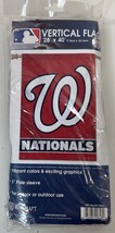 Washington Nationals Flag Party Banner Baseball Logo Indoor Outdoor Gard... - £9.67 GBP
