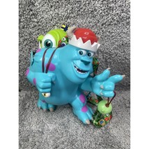 Disney Parks Santa Sully &amp; Mike Popcorn Bucket 2024 Monsters Inc Brand new - £56.59 GBP