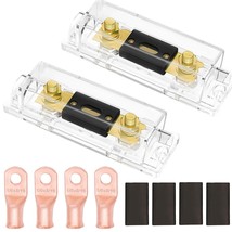 400Amp Anl Fuse Holder Kit Including Transparent Fuse Base,400A Copper A... - $25.99