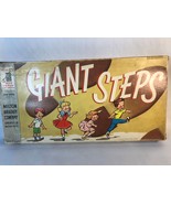 Vintage Giant Steps Board Game 1957 Milton Bradley - £12.55 GBP