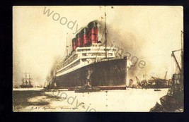 LS2586 - Cunard Liner - Aquitania - Artist - James S Mann - postcard - £2.99 GBP