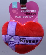 Hershey&#39;s Kisses Themed Kisses Gift Box Squeaky Crinkle Dog Toy Heart Gift - $384.93 MXN