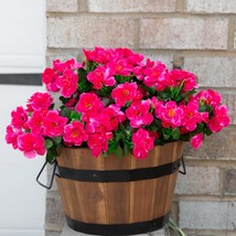 3 Bundles Of Artificial Faux Outdoor Flowers Plants For Spring And, Or B... - $35.92