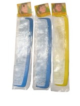 VINTAGE BIG 12 INCH GIANT&#39;S COMB 1980S PLASTIC RACK TOY IN PACK ! X3 - $10.04