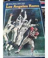 LOS ANGELES RAMS Great Teams&#39; great Years Hardcover 1st Edition BOOK NFL... - $278.53 MXN