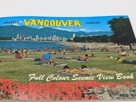 Vintage Travel Souvenir Booklet Greater Vancouver Canada Color 1960&#39;s - £8.55 GBP