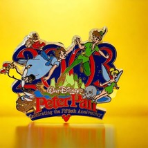 WDW Cast Exclusive Peter Pan Celebrating 50th Anniversary LE Disney Pin 24078 - £25.63 GBP