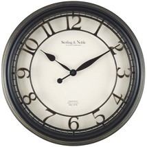 Sterling &amp; Noble  15.5&quot; Wall Clock - £11.98 GBP