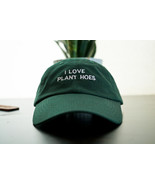 I Love Plants Hoes, Gift for Plant Lover, Girlfriend, Wife Embroidered D... - $54.69 CAD