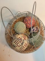 Vintage Wire Egg Basket image 2