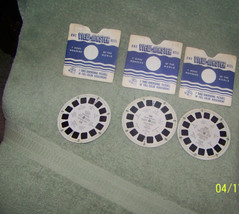 lot of {3} vintage sawyers viewmaster reels { southern california u.s.a.} - £19.09 GBP