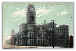 City Hall Building Louisville Kentucky KY UNP DB Postcard Y8 - $3.91