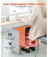 Under Desk Space Heater Foldable Foot Warmer Portable for Home Office - €92,05 EUR