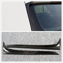2X Carbon Fiber Rear Window Side Spoiler Wing fits VW GOLF 7 MK7 GT 2014-2018 - £23.55 GBP