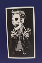 Old School Skull Women Rocker Sticker - £2.78 GBP