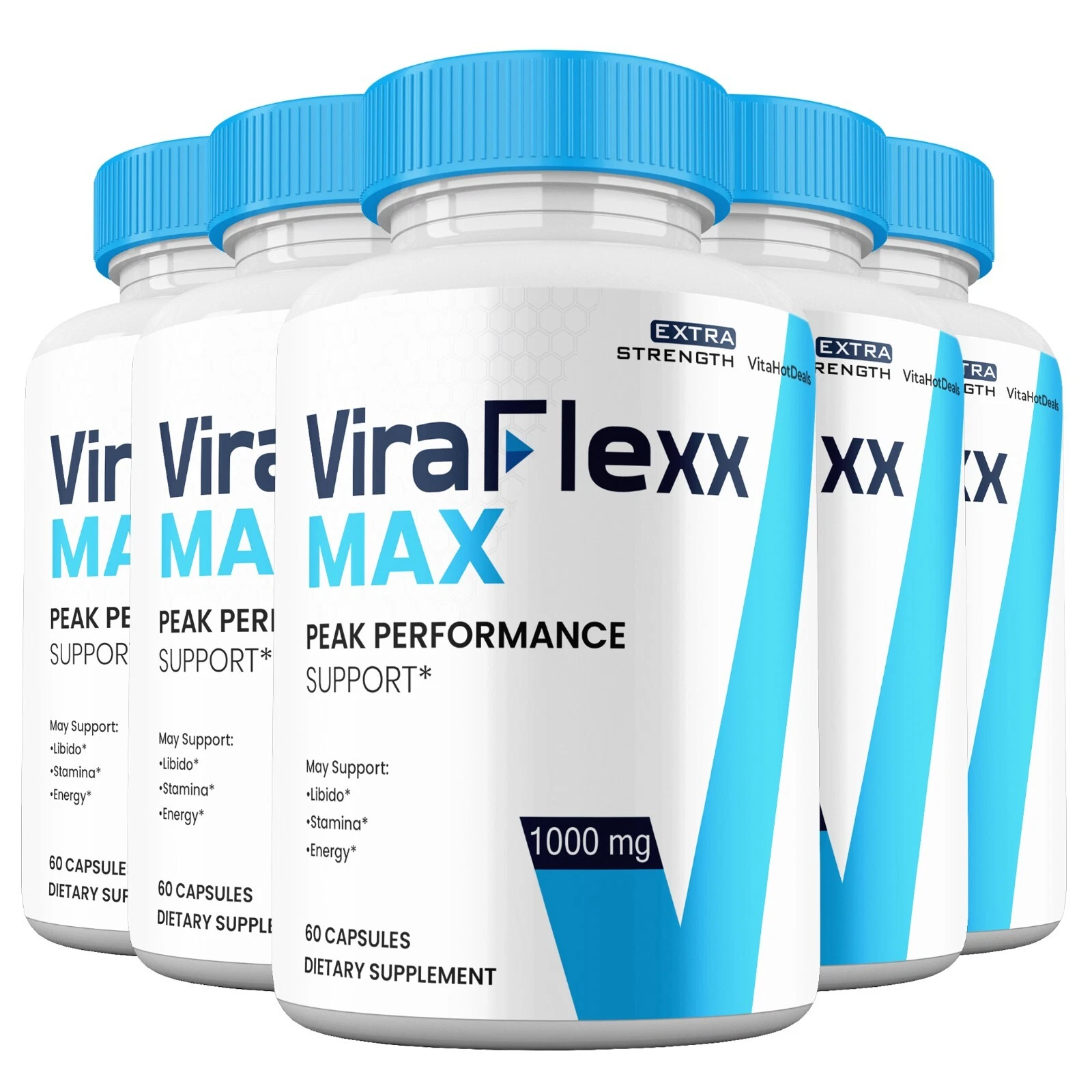 ViraFlexx Max Capsules – Natural Daily Support Formula (5 Pack) - $1,758.26 MXN
