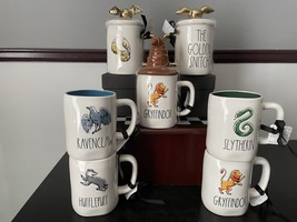 Rae Dunn HP Polyjuice, Sytherin, Ravenclaw,Hedwig, The Golden Snitch Mug... - $34.60+