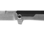 Kershaw 3860 Oblivion 3.5in Folding Knife Silver Black Pocketclip Stainless - $53.20