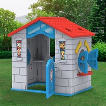 Kids Playhouse PAW Patrol Plastic Indoor Outdoor Easy Assembly Pretend P... - $210.65