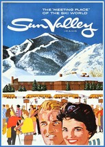 12828.Decoration Poster.Home wall.Room vintage interior design.Sun Valley Ski ad - £13.66 GBP+