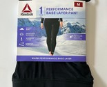 Reebok Women&#39;s Warm Performance Base Layer Pants Size Medium Black Brand... - $7.86