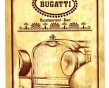 Bugatti Restaurant Bar Menu Matamoros Mexico - $17.80