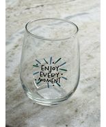 “Enjoy Every Moment ”. 16.8 oz Inspirational Seamless Bear/Wine Glass - $359.57 MXN