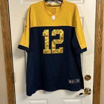 Authentic Aaron Rodgers Nike Elite Packers Throwback Jersey Mens Size 3X... - £55.19 GBP