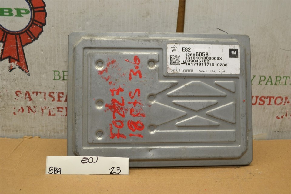 2016-18 Cadillac ATS Engine Control Unit ECU 12686058 Module 23-5B9 - $28.41