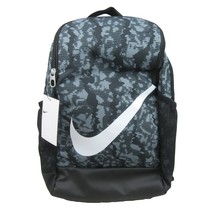 Nike Brasilia Kids Backpack School Bag 18L Black White NEW HF6651-010 - £26.97 GBP