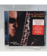 Tom Scott CD Smokin&#39; Section Saxophone  w/Hype Sticker NEW FACTORY SEALED - $738.65 MXN