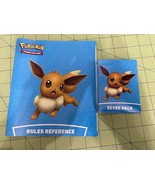 Pokémon Eevee Deck Battle Academy- 1 Holo, 21 Pokémon, 20 Trainer &amp; 18 E... - £7.85 GBP