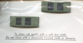 CWO2 WARRANT OFFICER RANK INSIGNIA PAIR NIP DATED 1972 - $6.78