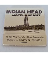 Vintage Matchbook Indian Head Motel Resort Lincoln NH Cigarette Matches - $253.99 MXN