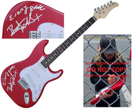 Bret Michaels Poison Signed Full Size Electric Guitar COA Proof Autographed - £1,340.37 GBP