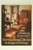 The Colonial WILLIAMSBURG Virginia Collection of Antique Furnishings 1978 2nd Ed - £14.75 GBP