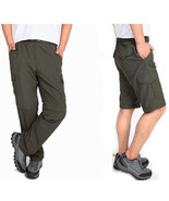 Outdoor Mens Bike Bicycle Cycling Riding Pants Riding Trousers Removable - $20.95