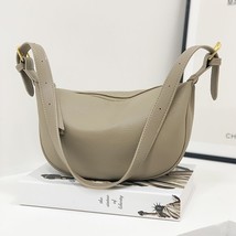 Fashion Designer Handbags For Women Genuine Leather Saddle Casual Vintage Black  - £30.42 GBP