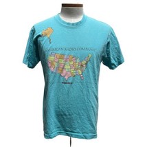 American Radio Company Of The Air Single Stitch Men's T-Shirt Garrsion Keillor L - £18.22 GBP