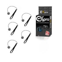 Ex-Pro Elasticated Lens Cap Keeper Holder SLR and DSLR Camera (Pack of 5)  - $21.00