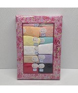 Set Of 12 Siralena Women&#39;s 100% Cotton Embroidered Briefs Panties Size 10 - $46.57 CAD